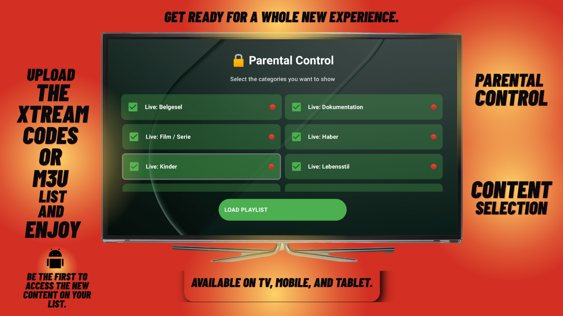 User-Friendly Settings